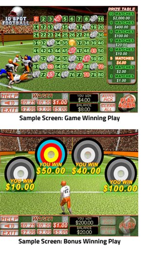 10 Spot Football