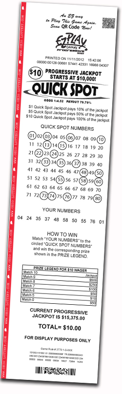 ticket example