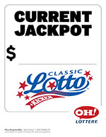 Current Jackpot Classic Lotto Print Friendly