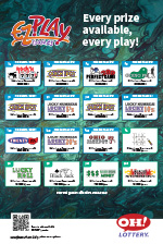 EZPLAY Menu Poster June